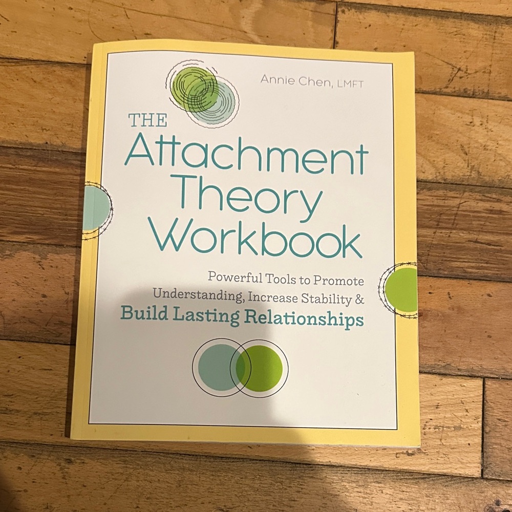 The Attachment Theory Workbook - Yellow Cover